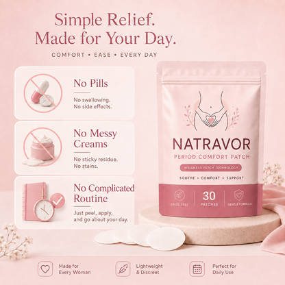 NATRAVOR Period Comfort Patch