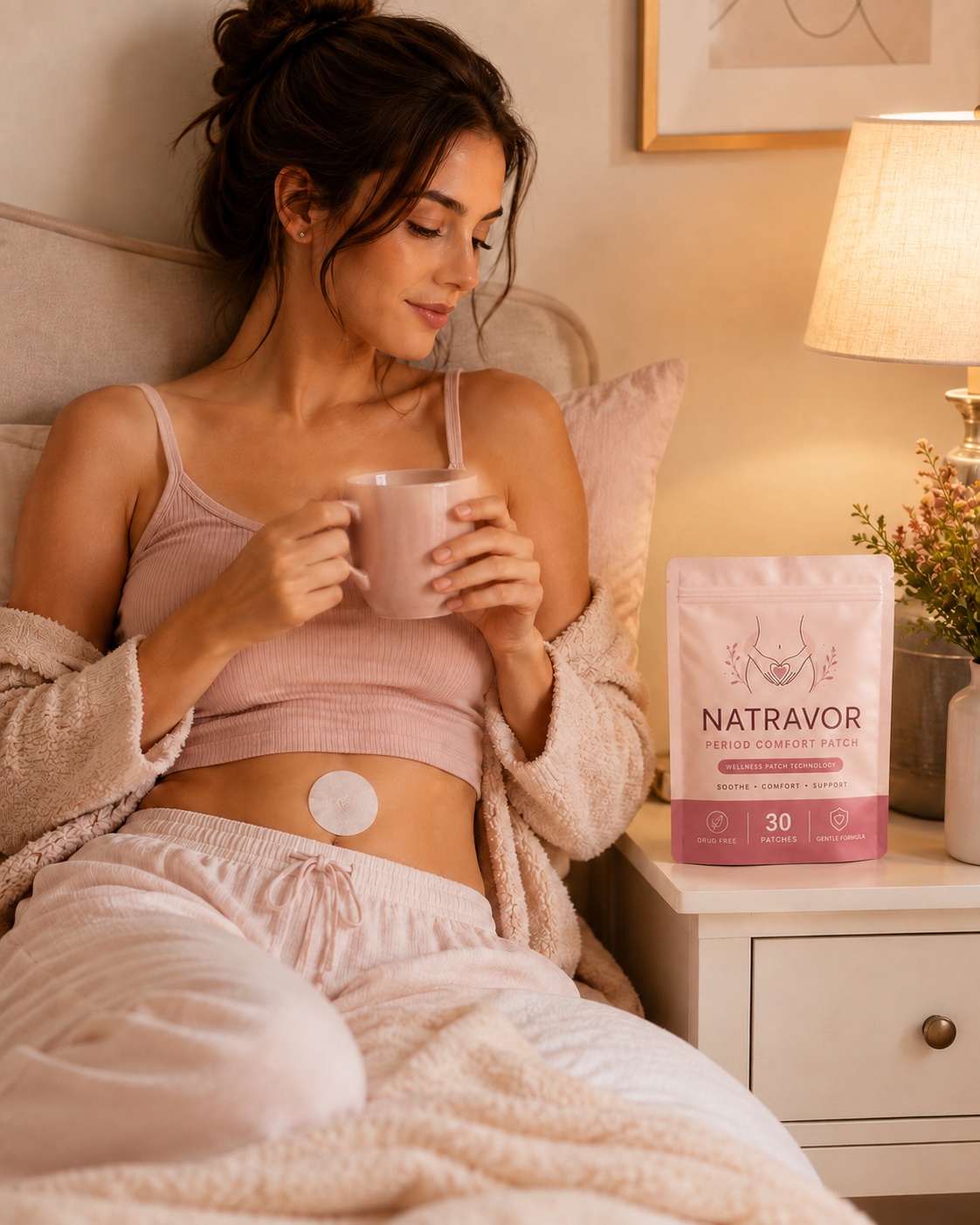 NATRAVOR Period Comfort Patch