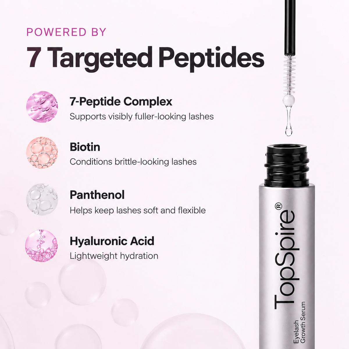 TopSpire® Transform Thin & Sparse Lashes Into a Full & Thick Lash Line, Naturally