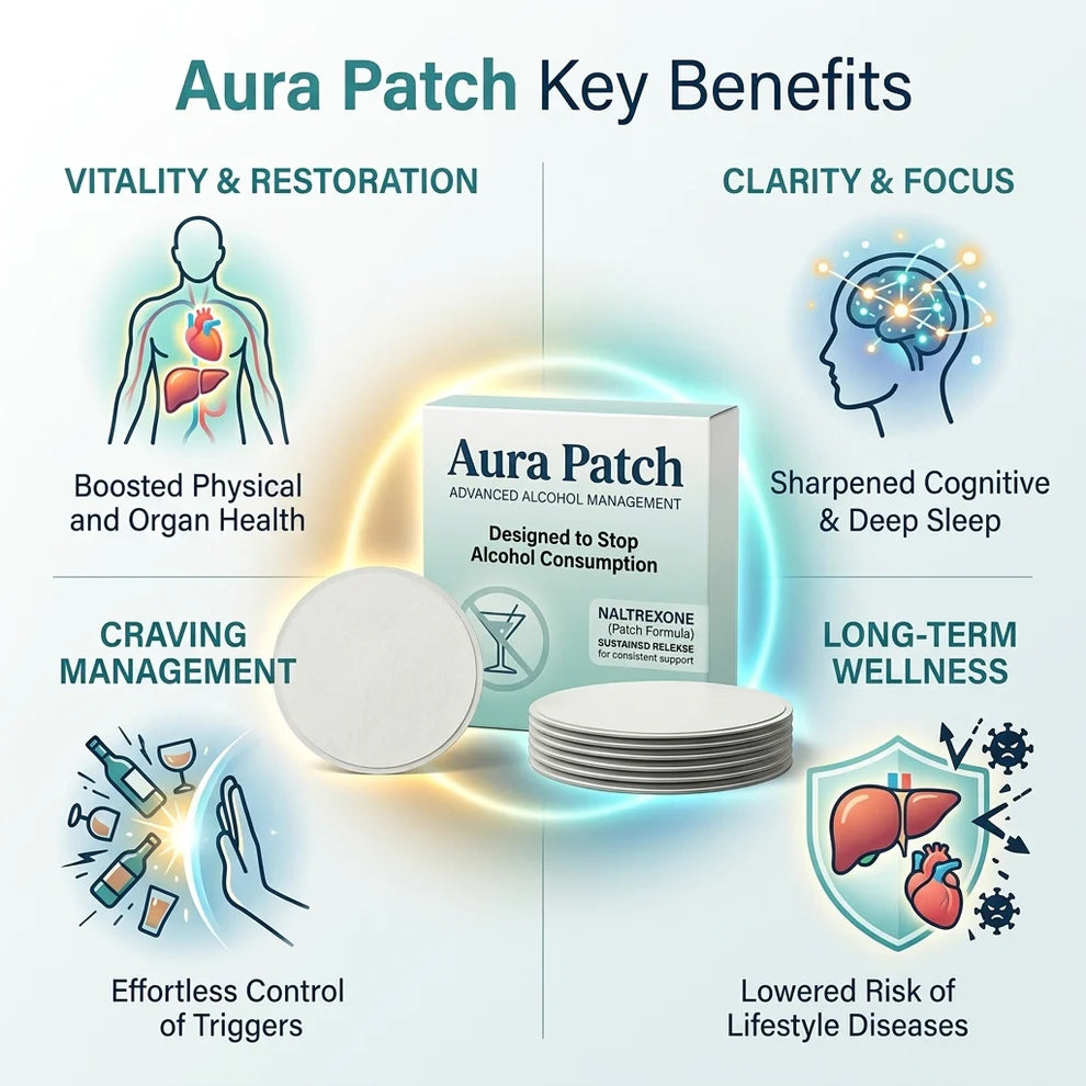 Aura Patch ADVANCED ALCOHOL MANAGEMENT