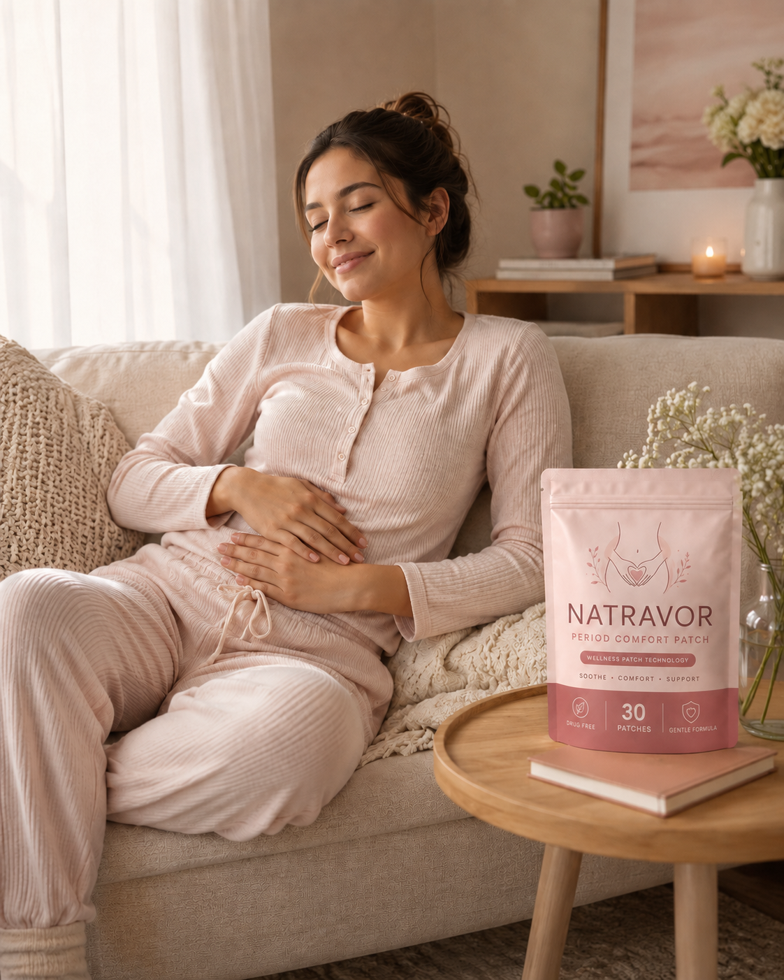 NATRAVOR Period Comfort Patch