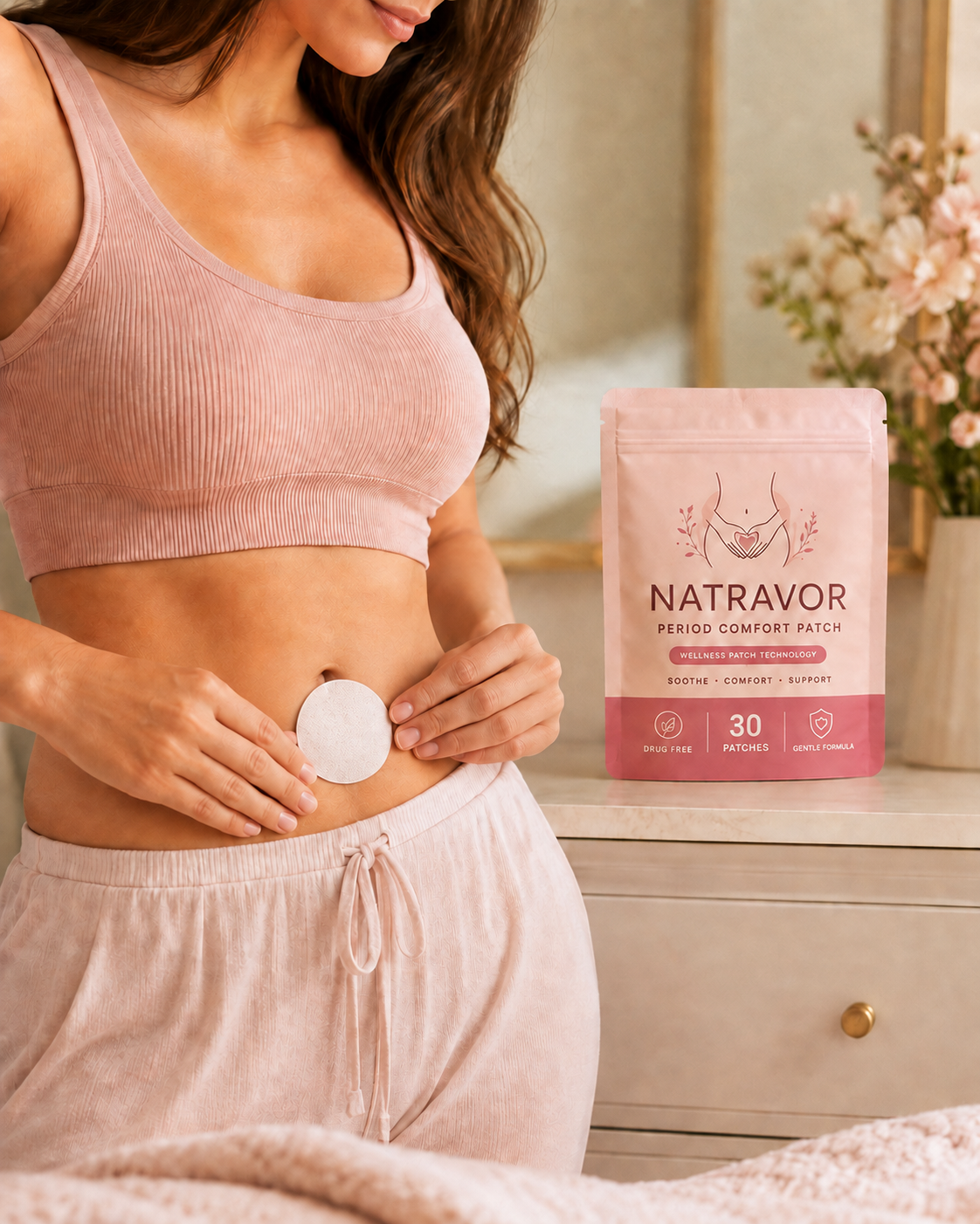 NATRAVOR Period Comfort Patch