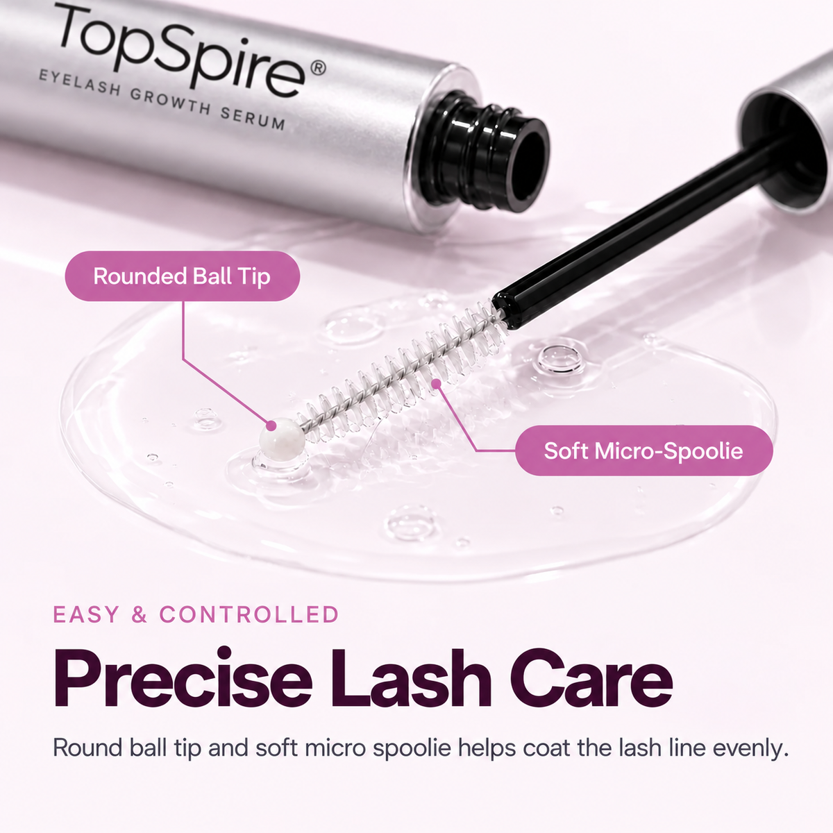 TopSpire® Transform Thin & Sparse Lashes Into a Full & Thick Lash Line, Naturally