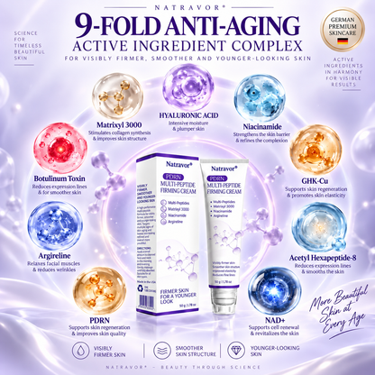 PDRN Multi-Peptid Massage-Roller-Creme