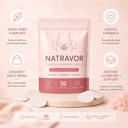 NATRAVOR Period Comfort Patch